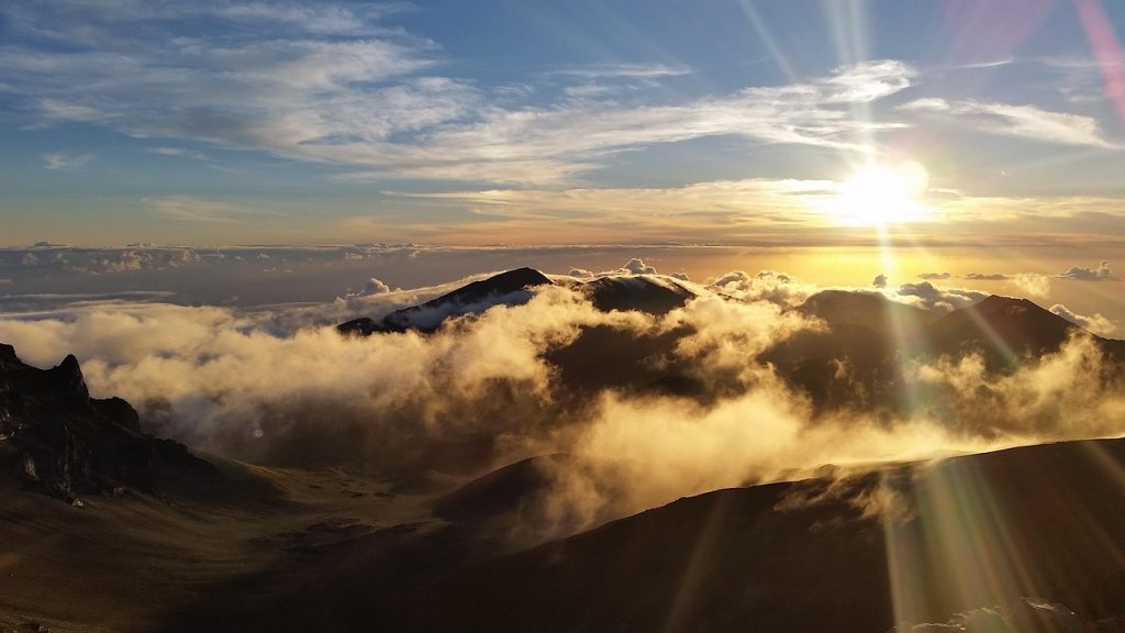 haleakala, sunrise, nature, clouds, hawaii, brown sunrise, haleakala, haleakala, haleakala, haleakala, haleakala