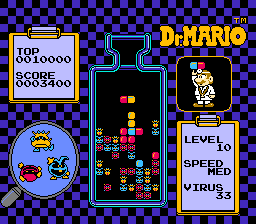 Puzzle genre of Mario games